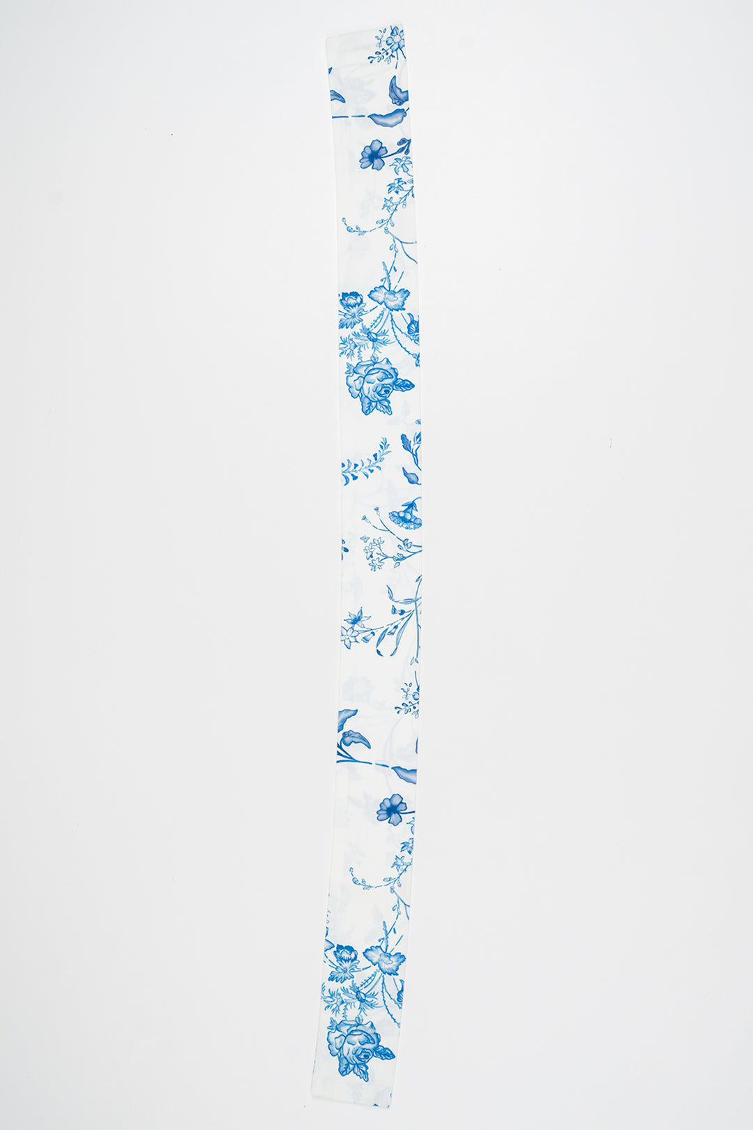 Signature Ribbon Scarf – Island Blue