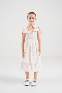 The Signature Mini Bow-Tie Dress – Blossom Pink