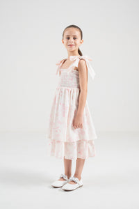 The Signature Mini Bow-Tie Dress – Blossom Pink