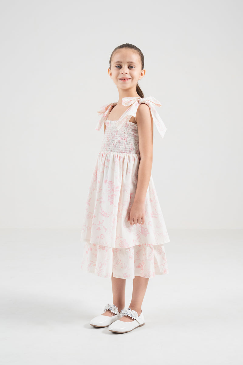 The Signature Mini Bow-Tie Dress – Blossom Pink