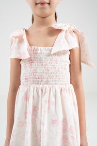 The Signature Mini Bow-Tie Dress – Blossom Pink