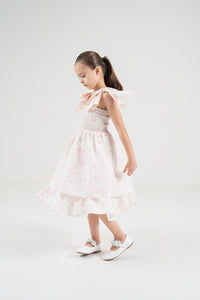 The Signature Mini Bow-Tie Dress – Blossom Pink