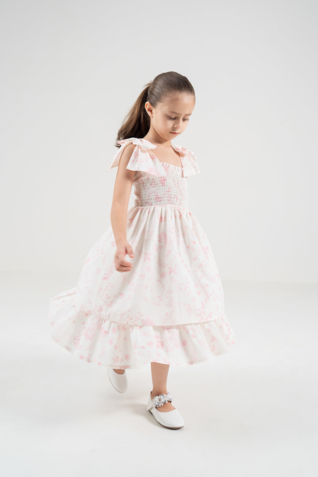 The Signature Mini Bow-Tie Dress – Blossom Pink