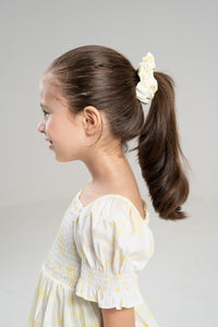 The Signature Mini Puff Sleeve Dress – Lemon Yellow