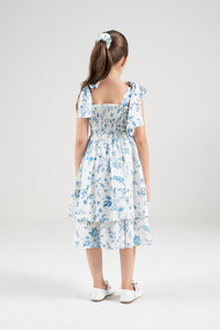 The Signature Mini Bow-Tie Dress – Island Blue