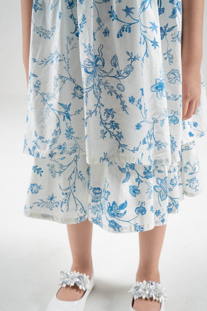The Signature Mini Bow-Tie Dress – Island Blue