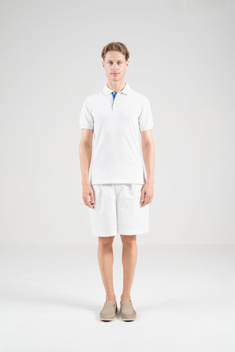 Unisex Polo Shirt – Island Blue Trim
