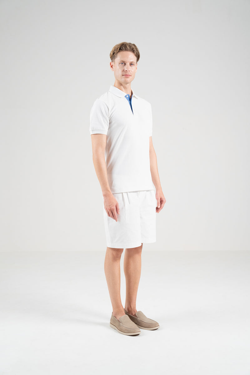 Unisex Polo Shirt – Island Blue Trim
