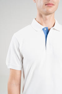Unisex Polo Shirt – Island Blue Trim
