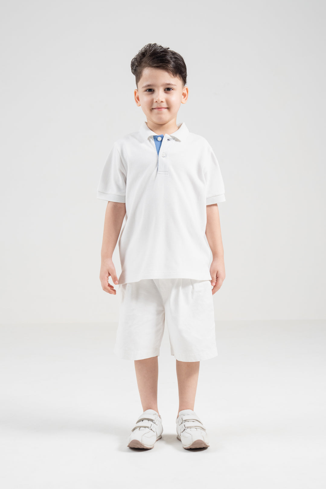 Unisex Polo Shirt – Island Blue Trim